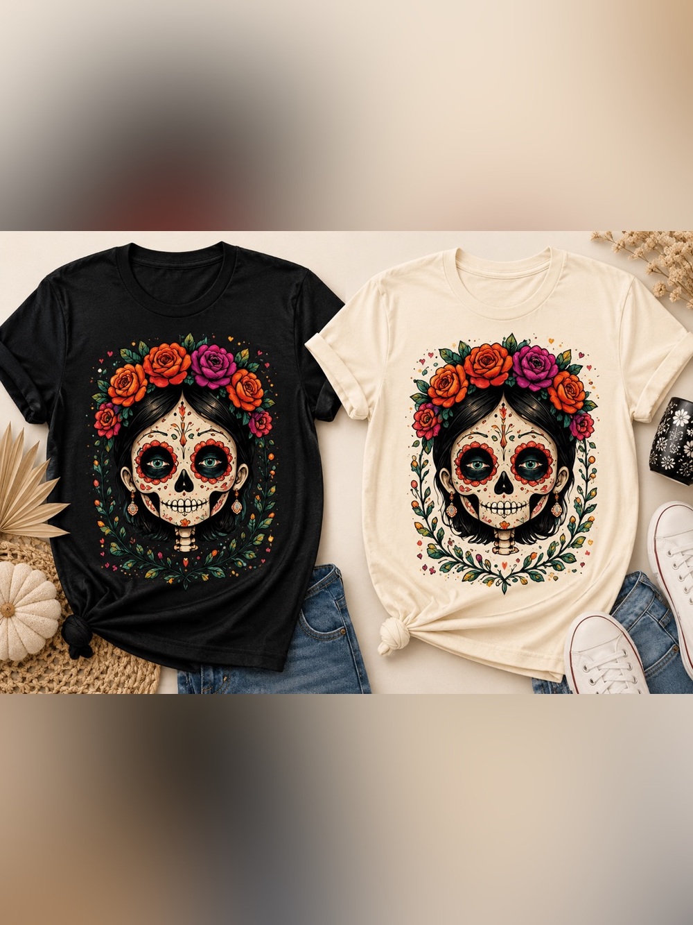 Dia De Los Muertos T-Shirt.